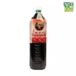 청솔 복분자 원액 1.5L /복분자원액/복분자베이스/복분자에이드/복분자주스