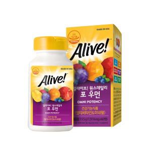 얼라이브 원스데일리 멀티비타민 포 우먼 60캡슐
