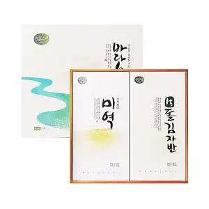 [바다소리] 해조류 8호 선물세트 (미역60g+돌김자반30g)