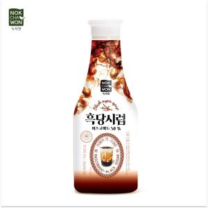 [녹차원] 흑당시럽 550g