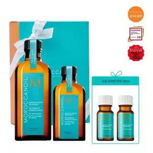 [모로칸오일](센텀시티점)[공식수입원] 패밀리 세트 오일 트리트먼트 100ML+50ML+20ML( 각각 펌핑기포함 )