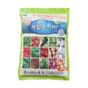 농사친구 대유 복합 추기비 1KG 비료 소용량 소포장 텃밭 추비 기비 복합비료 고추 오이 토마토 배추