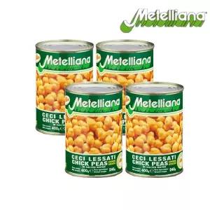 메텔리아나 칙피 이집트콩 병아리콩 통조림 400g X 4개