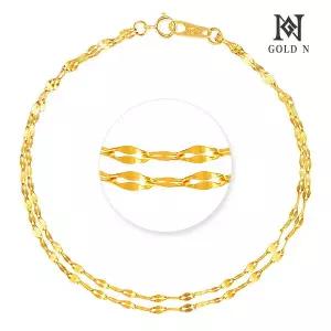24K 순금 아네스 두줄 팔찌