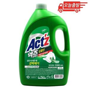 오늘출발 액츠 퍼펙트 딥클린 액체세제 3300ml 1개