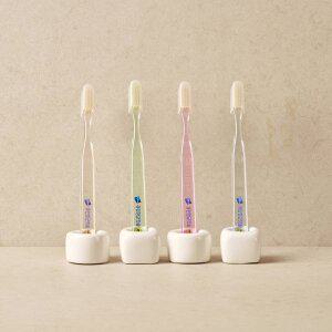 [큐린]항균칫솔  Dental 극세사모 치과칫솔 12p