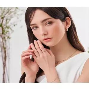 도로시 14k 퓨어 블라썸 샤인 반지 랩다이아몬드)
