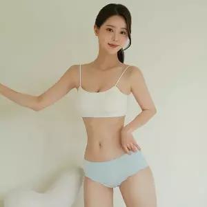 [하프클럽/파란]파란언더웨어 펀칭하트 심리스 무봉제 스판 삼각 팬티 5종