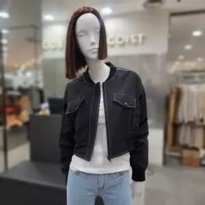[에고이스트]배색스티치블루종점퍼(EQ1WZ763)_DG