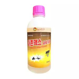 더존맥스 500ml 파워 유제 바퀴벌레약 파리약 모기약 축사 연막 분무 살충제 진드기 모기 파리 방역