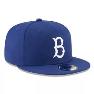 [관부가세포함] 새로운 9FIFTY 야구 모자 - MLB 브루클린 다저스 베이직 블루 스냅백