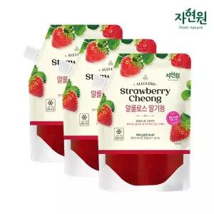 알룰로스 딸기청 500g x 3팩