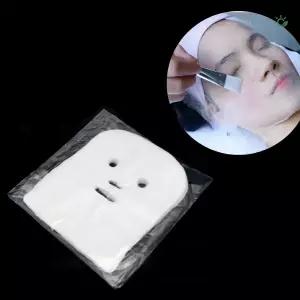 얼굴 팩 거즈 순면 시트 모델링 석고팩 미용 피부관리 100매