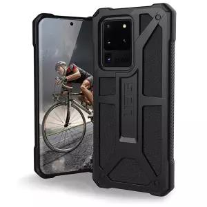 URBAN ARMOR GEAR UAG 삼성 갤럭시 S20 울트라 케이스 [6.9 인치 스크린] 모나크 [블랙] 견고한 충격 방지