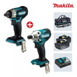 마끼다 DLX2224FR1 18V 3.0Ah 충전임팩콤보세트 (DTD156+DTW181) 임팩드릴+렌치+툴백