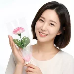 어버이날 카네이션 비누꽃 꽃다발 한송이 스승의날 선생님 감사선물 단체 답례품