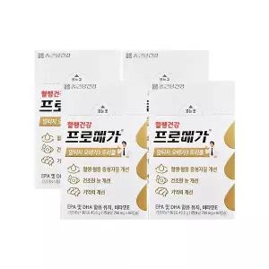 종근당건강 프로메가 알티지 오메가3 트리플 760mg x 60캡슐 x 4박스 /Hb
