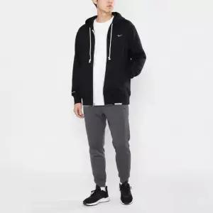 나이키 남성 드라이핏 스탠다드 이슈 풀집 후드 DQ5816-010) M NK DF STD ISSUE FZ HOODIE)