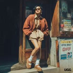 국내매장판) 미국 어그 UGG 베아 메리제인 여성 겨울 방한 운동화 모카신 1167612-CHE