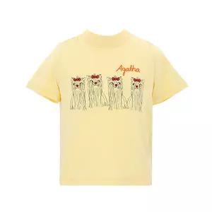미니로디니 2472014323 (Agatha dogs sp ss tee) 아가타 도그 아동 반팔티
