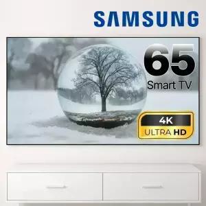 삼성 65인치 25년형 스마트 크리스탈 4K UHD LED TV 65U8000 지방권 스탠드설치
