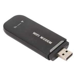 LTE 4G 와이파이 라우터 블랙 최대 10명 사용자 안정적이고 쉬운 연결 USB 플러그 앤 플레이 LTE 핫스팟용