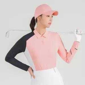 [엘르골프] 여성 포인트 폴로 티셔츠_6I25252