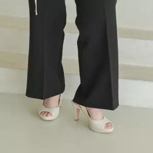 천연가죽 국내수제화 세레나 하이힐 샌들 GIS-46243