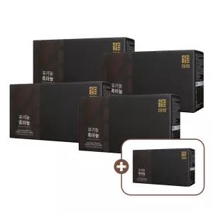 (정품) 4+1 더작 흑마늘즙 30포, 5개