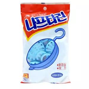 빈집관리 고리케이스 대용량 6알 나프탈렌 창틀 서랍방충 계절보관 벌레예방 지린내제거
