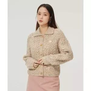 매장정품 리 LEE 우먼 카라 케이블 가디건 베이지 LE2403CD63BE 653429