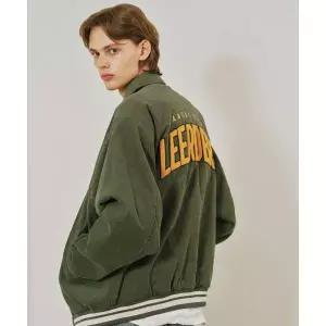 매장정품 리 LEE 코듀로이 바시티 자켓 그린 LE2403JK11GN 653445