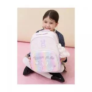 매장정품 빈폴 BEANPOLE KIDS 투명몰드 빙키 책가방 라이트 퍼플 (BI61D4G01V) BI61D4G01V 663587