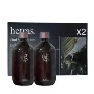 헤트라스 프리미엄 대용량 디퓨저 선물세트 실내방향제 플라워파크 500ml 2개