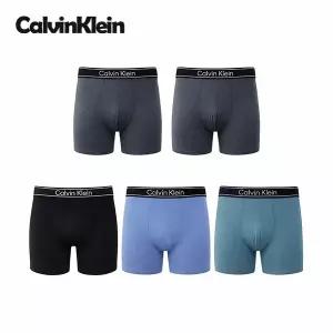 캘빈클라인 CK 언더웨어 비스코스 블렌드 남자 드로즈 속옷 팬티 5팩 세트 NP2843O-030