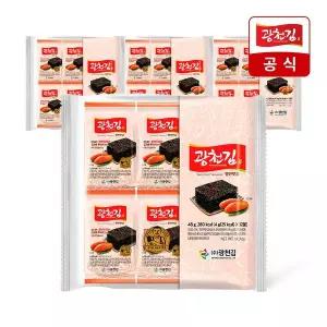 [광천김] 명란맛김 도시락김 4g 12봉x4팩 (총 48봉)