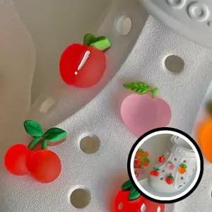 슬리퍼 꾸미기 DIY 과일 포인트 세트 과일 장식 슬리퍼 꾸미기 DIY 키트 귀여운 액세서리 창의력 있는 디자인 TLz05568