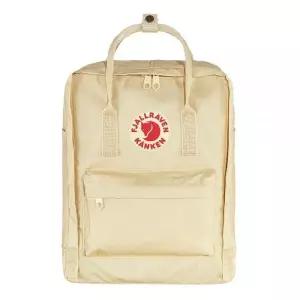 Fjallraven Kanken 백팩 - 내구성 있는 비닐론 원단, 방수, 클래식 디자인 - 학교, 여행, 라이트 오크