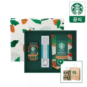 [스타벅스][무배+쇼핑백] 스타벅스 카페모먼트 선물세트 버라이어티팩(Jar+파우치+스푼)