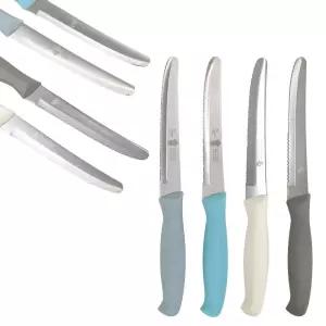 주방 식당 식재료손질용 톱니과도 안전과도 (1P) x 10개세트 빵칼형 캠핑장 토마토과일