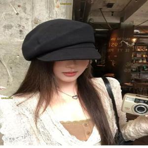 대형 팔각 베레모 스웨이드 뉴스보이캡 빅사이즈 얼굴이 작아보이는 모자