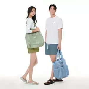 ANDAR 메쉬 포켓 비치백