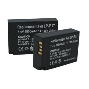 1500mAh LP-E17 LP 배터리 캐논 EOS R8 R50 RP R10 200D 77D M3 M5 M6 T6i T6s T8i T7i