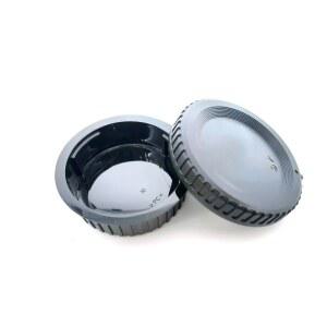니콘 D5600 D5500 D3500 D3400 D780 D810 D850 D7000 D7100 D3200 D700 D800 바디 커버 + 렌즈 백 커버용 1세트 렌즈 캡 F 마운트