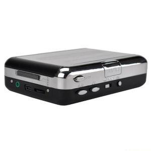 F62C 휴대용 테이프 플레이어는 MP3 USB 포트 전원 공급 장치 오디오 카세트 캡처합니다.