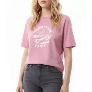 메종키츠네 RACING FOX COMFORT TEE-SHIRT (MW00112KJ0008-P625) (레이싱 폭스 컴포트 티셔