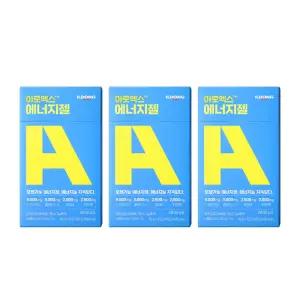 아로엑스 에너지젤 파워젤 아르기닌 BCAA 10포, 3개