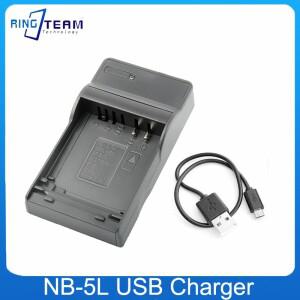 NB-5L 배터리 USB 충전기 CANON IXY 디지털 90 800 850 1000 SD700 IS