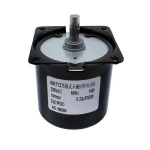 기어 모터 60KTYZ 110V 220V AC 14W 마이크로 50Hz 영구 자석 동기 저속 2.5 5 10 15 20 30 50 60 80 rpm