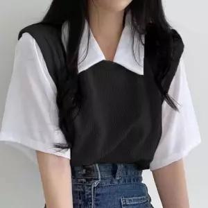 [라일리여성의류] Rly 세트 봄 오피스룩 빅사이즈라운드넥 롱 오버핏 롱